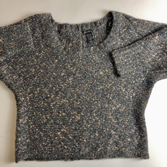 NWOT, Metallic Ella Moss Back Buttoned, Dolman Sleeve Sweater - Picture 11 of 11